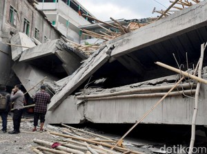 Dugaan Fondasi Tak Kuat Jadi Sebab Renovasi Musala Ponpes di Sidoarjo Ambruk