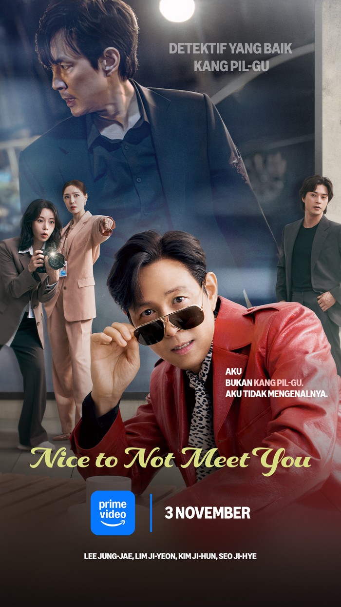 Poster drama Korea Nice to Not Meet You.