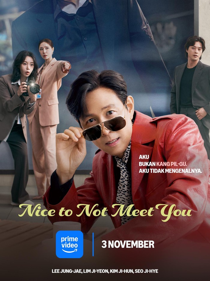 Poster drama Korea Nice to Not Meet You.