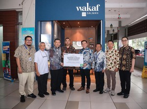 Pegadaian Hibahkan Sistem Daur Ulang Air untuk Masjid Salman ITB