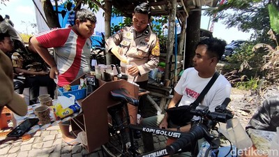 Potret Aipda Mukid Serap Aspirasi Warga Lewat Secangkir Kopi