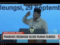 Saat Prabowo Beri Hormat Eks OB dan Ojek yang Bikin Perumahan