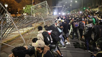 Protes Generasi Z di Peru Memanas, Jalanan Lima Kembali Chaos