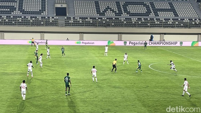 Laga PSS Sleman vs Deltras FC di Stadion Maguwoharjo, Sleman, Senin (29/9/2025).