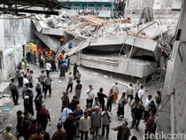 Musala Ponpes di Sidoarjo Ambruk Diduga karena Fondasi Tak Kuat