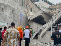 107 Korban Bangunan Pesantren Ambruk Dievakuasi, 5 Meninggal Dunia