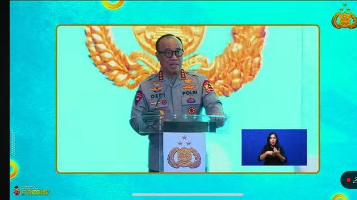 Wakapolri Komjen Dedi Prasetyo dalam pembukaan diskusi publik soal demonstari di PTIK, Jakarta Selatan. (dok.istimewa)