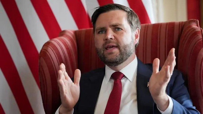 US Vice President JD Vance. (Via Reuters)