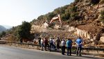 Warga Palestina Protes Tolak Jalan Pintas Israel di Ramallah