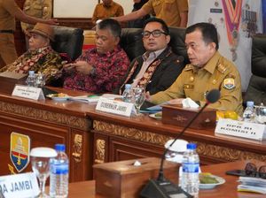 Terima Kunker Komisi II DPR RI, Gubernur Jambi Bahas Pengawasan PNPB