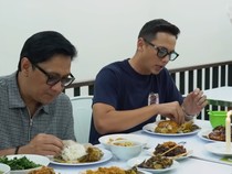 Andre Taulany Kalap Makan di Warung Nasi Ussy dan Andhika Pratama