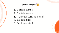 Nah, ini jawabannya detikers! Nomor terakhir cek komentar ya! (Foto: Aida Adha Siregar/detikHealth)