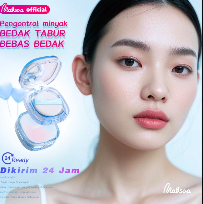 Balm Powder untuk Menahan Minyak & Bikin Makeup Tahan