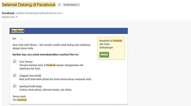 Cara melihat tanggal pembuatan akun Facebook. (Tangkapan Layar Facebook)