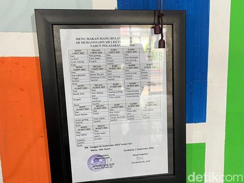 Dapur sehat di SD Muhammadiyah 1 Ketelan, Kota Solo, Selasa (30/9/2025).