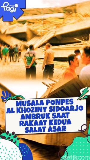 Video: Musala Ponpes Al Khoziny Sidoarjo Ambruk Saat Rakaat Kedua Salat Asar