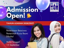 Cara Daftar Beasiswa Pemerintah Rusia 2026-2027, Cek Panduannya!