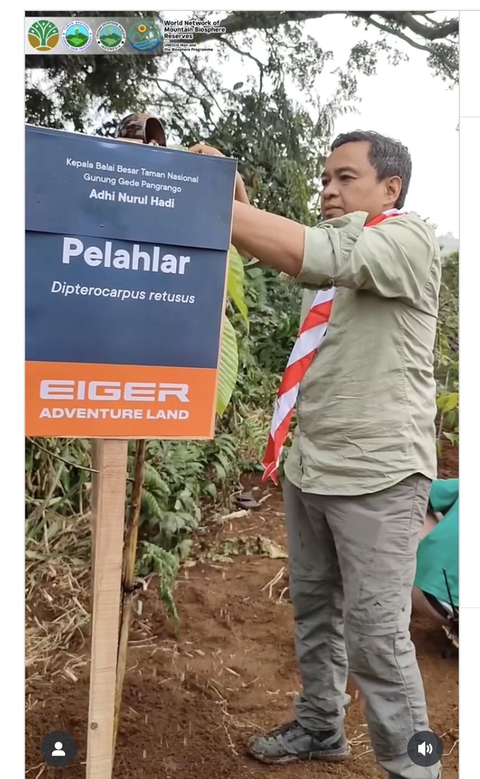 Eiger Adventure Land Tanam 300 Pohon