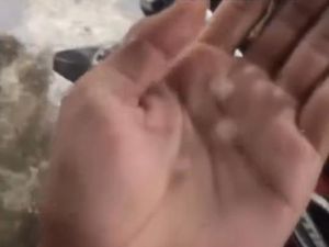 Heboh Hujan Es Turun di OKU, Ini Kata BMKG Sumsel