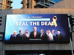 Heboh Foto Prabowo di Billboard Israel yang Ternyata AI Generated