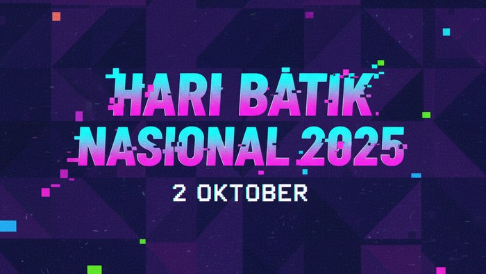 Ilustrasi poster Hari Batik (Gambar yang disajikan dalam artikel ini bukanlah foto asli hasil pemotretan, melainkan kreasi visual yang sepenuhnya dihasilkan oleh kecerdasan buatan Gemini AI).
