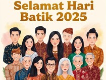 11 Prompt Meta AI Poster Hari Batik untuk Status WhatsApp