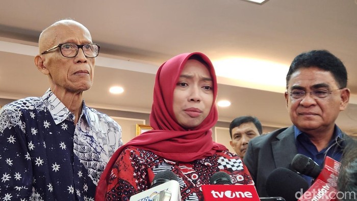 Istri diplomat Arya Daru, Meta Ayu Puspitasari (Adrial/detikcom)