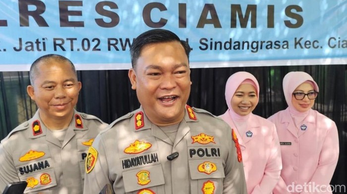 Kapolres Ciamis AKBP Hidayatullah.