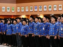 Lantik 1.256 PPPK & 47 Pejabat Fungsional, Ini Pesan Sekjen Kemdagri