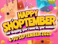Promo Happy Shoptember Living World, Tawarkan Hadiah Voucher hingga TWS