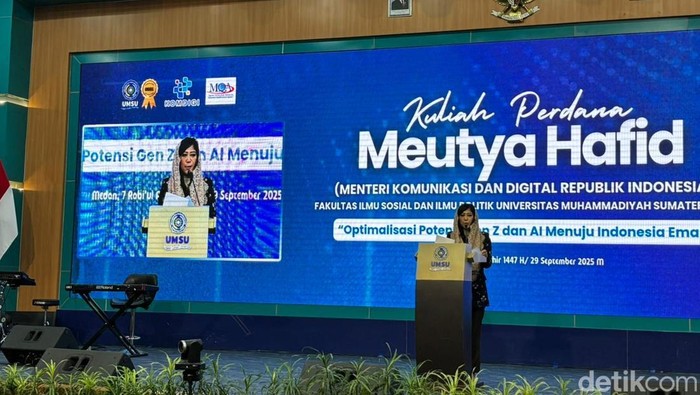Menkomdigi Meutya Hafid