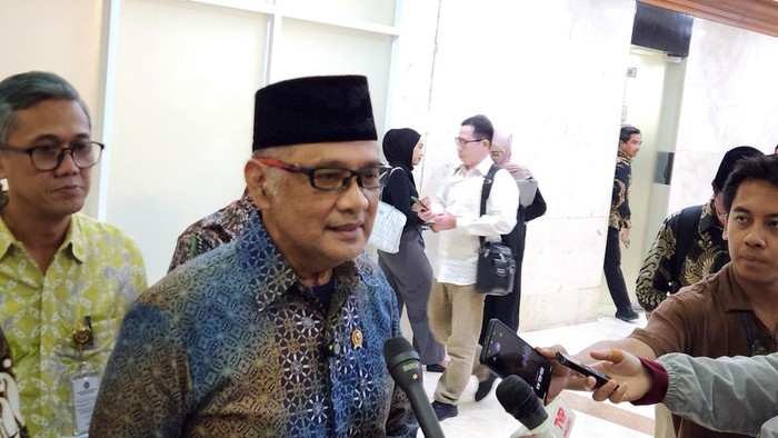 Menteri Haji Mochamad Irfan Yusuf (Adrial/detikcom)
