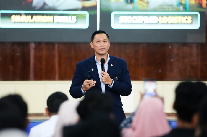 Menteri Koordinator Bidang Infrastruktur dan Pembangunan Kewilayahan, Agus Harimurti Yudhoyono (AHY)