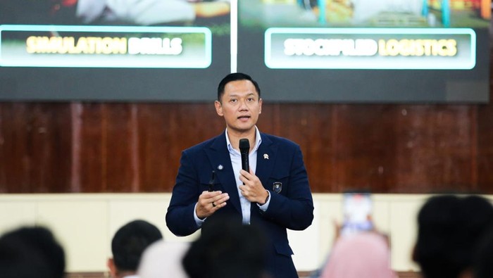 Menteri Koordinator Bidang Infrastruktur dan Pembangunan Kewilayahan, Agus Harimurti Yudhoyono (AHY)