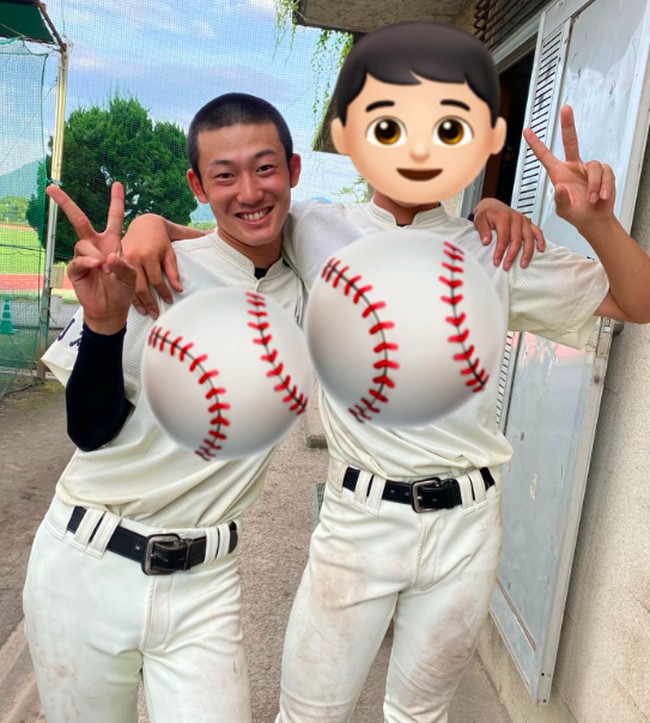Dalam video yang viral, Miyon mengunggah potret seorang pria berseragam baseball. Beberapa mengira bahwa pria tersebut adalah pacarnya. Tapi tak disangka bahwa pria itu adalah dirinya sendiri di masa lalu. Foto: Instagram Miyon