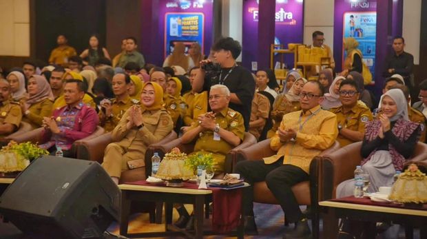 Wali Kota Kendari Siska Karina Imran menghadiri Forum Ekonomi Sulawesi Tenggara (Forkestra) 2025 yang digelar Bank Indonesia (BI).