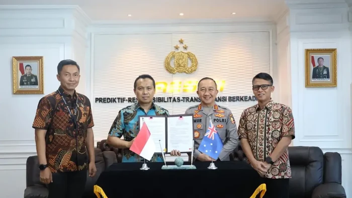 Polri Gandeng AFP, Sepakati Rencana Kerja Sama Tangani Penyelundupan Manusia