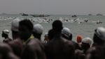 Ratusan Perenang Taklukkan Laut Dakar Menuju Pulau Bersejarah Goree