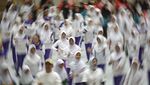 Mendikdasmen Ajak Pelajar Samarinda Terapkan Tujuh Kebiasaan Sehat Lewat Senam