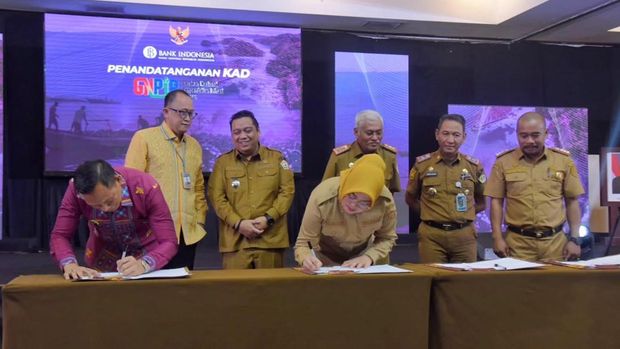 Wali Kota Kendari Siska Karina Imran menghadiri Forum Ekonomi Sulawesi Tenggara (Forkestra) 2025.