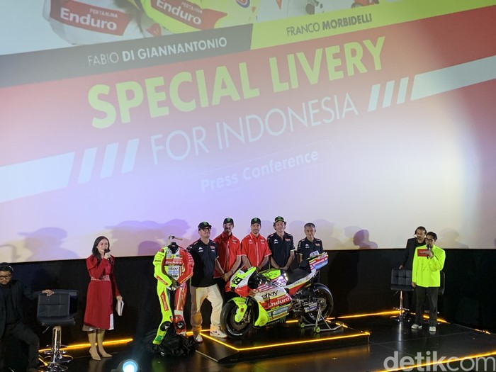 Special Livery Tim Balap Valentino Rossi untuk MotoGP Mandalika