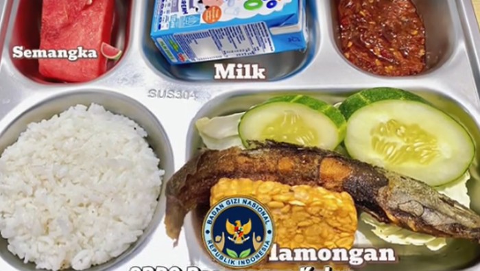 SPPG di berbagai daerah membagikan menu-menu harian MBG