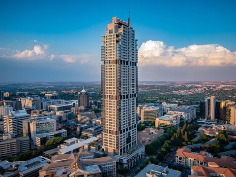 The Leonardo, salah satu bangunan tertinggi di Afrika yang berfungsi sebagai hotel dan apartemen mewah.