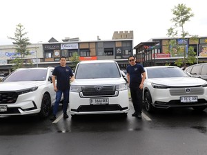 Andalkan Tiga Mobil Hybrid, Honda Siap Gaspol di GIIAS Bandung 2025