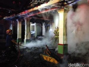 Gas untuk Jualan Aci Goreng Diduga Bocor, Rumah- 3 Motor Terbakar di Klaten