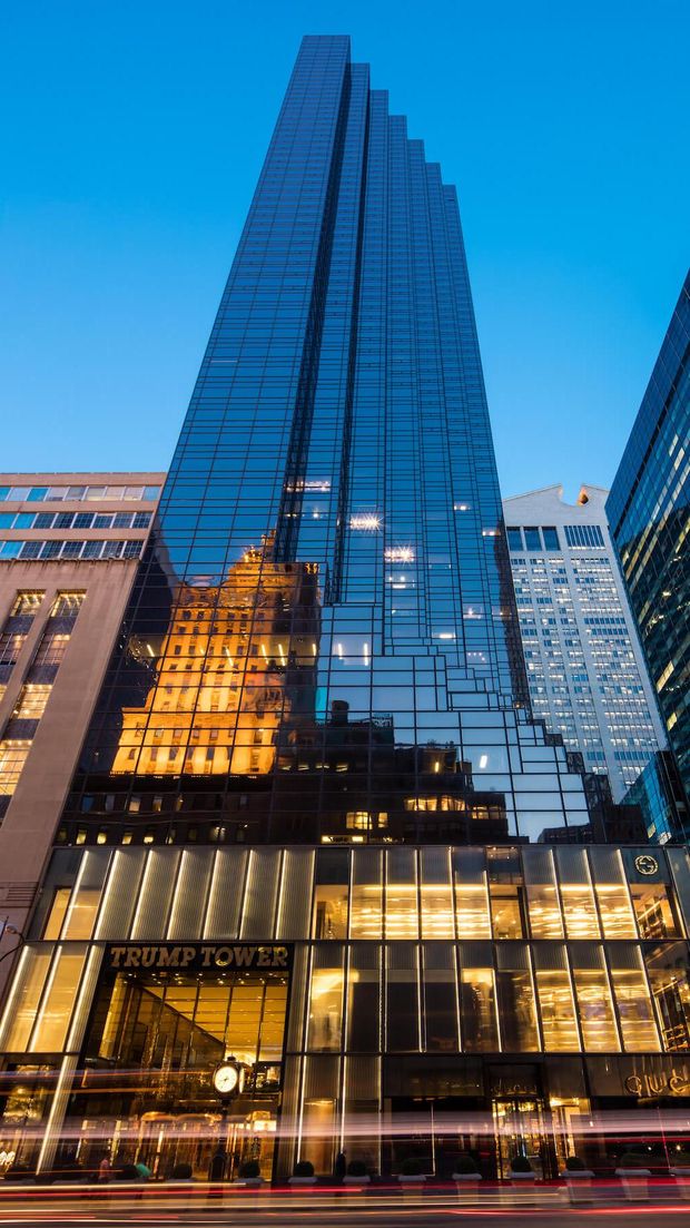 Trump Tower yang berlokasi di New York, Amerika Serikat.