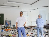 Barang-barang Dijarah, Uya Kuya Minta Maaf ke Anak