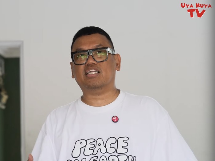 Uya Kuya dan istri, Astrid, pertama kali melihat rumahnya pascapenjarahan.