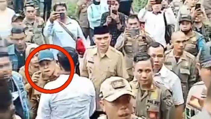 Viral Wali Kota Gorontalo Adhan Dambea cekcok dengan anggota ormas.