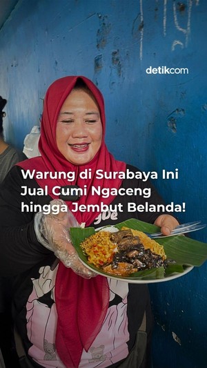 Video: Warung di Surabaya Ini Jual Cumi Ngaceng hingga Jembut Belanda!